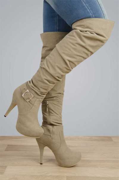 Botas Luna Beige