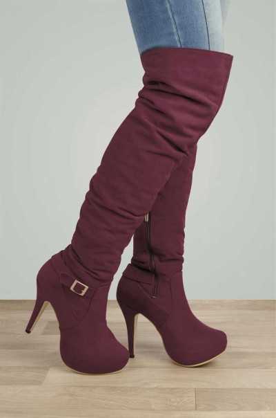 Botas Luna Vinotinto