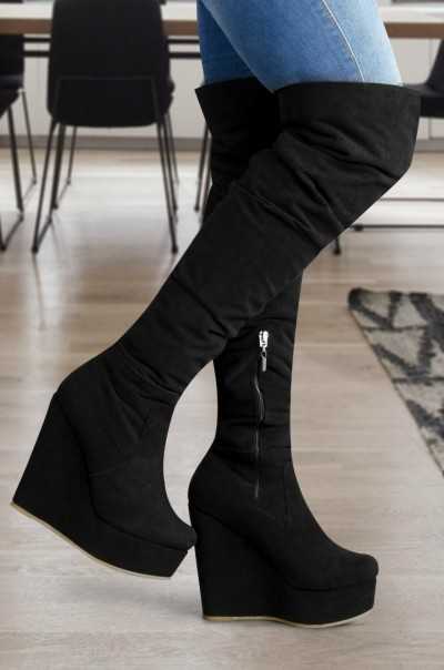 Botas Luna Playa Negro