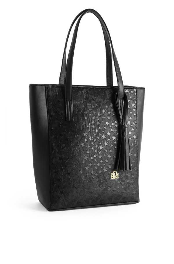 Sabrina Black Tote