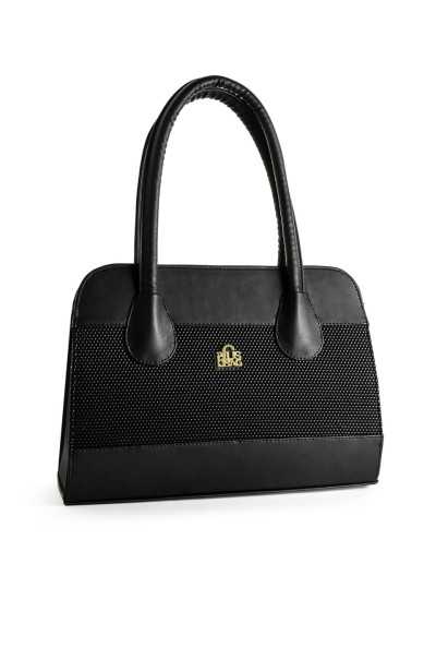 Cartera Lucia Negro (Lunares)