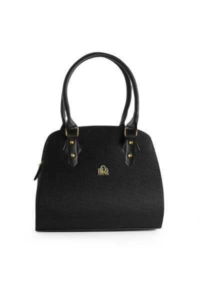 Cartera Perla Negro (Lunares)