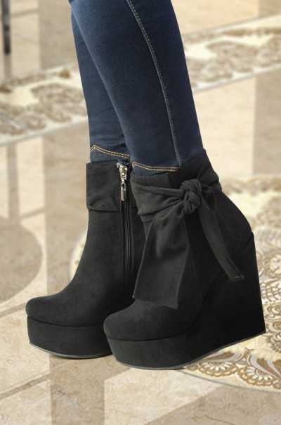 Botines Pamela Negro