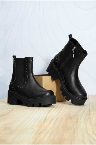 Botines Isis Negro