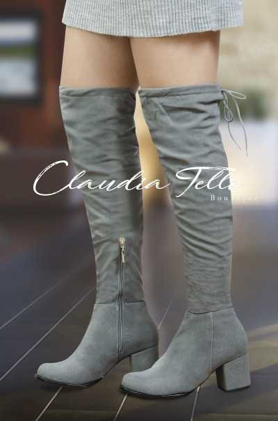 Barbara Beige Boots